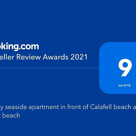 Lovely Seaside Apartment In Front Of Calafell Beach And Cunit Beach Segur de Calafell Exterior foto